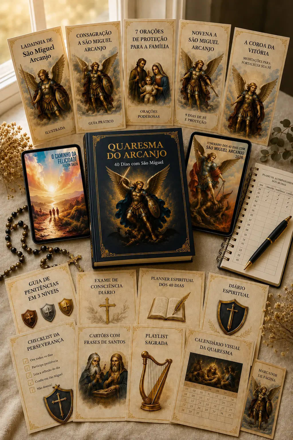 Pacote completo do devocional com os 8 bônus