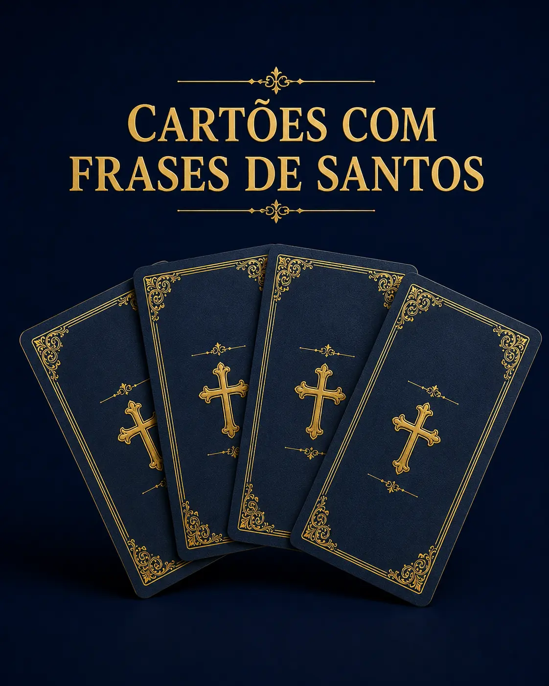 Capa do bônus Cartões com Frases de Santos